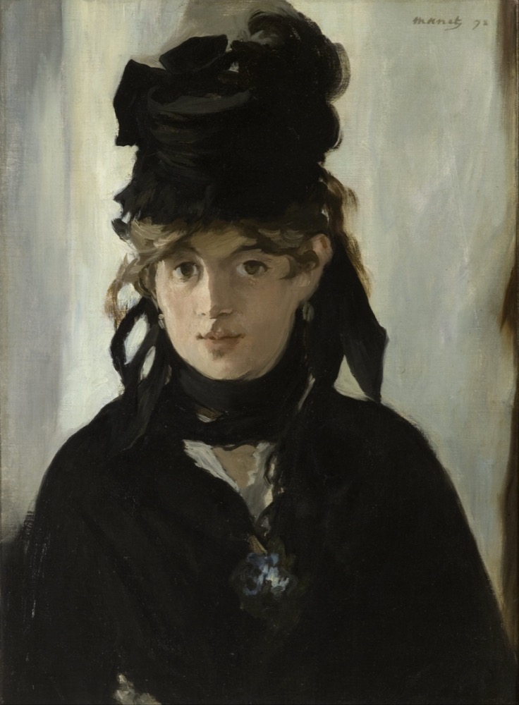 Berthe Morisot by Édouard Manet