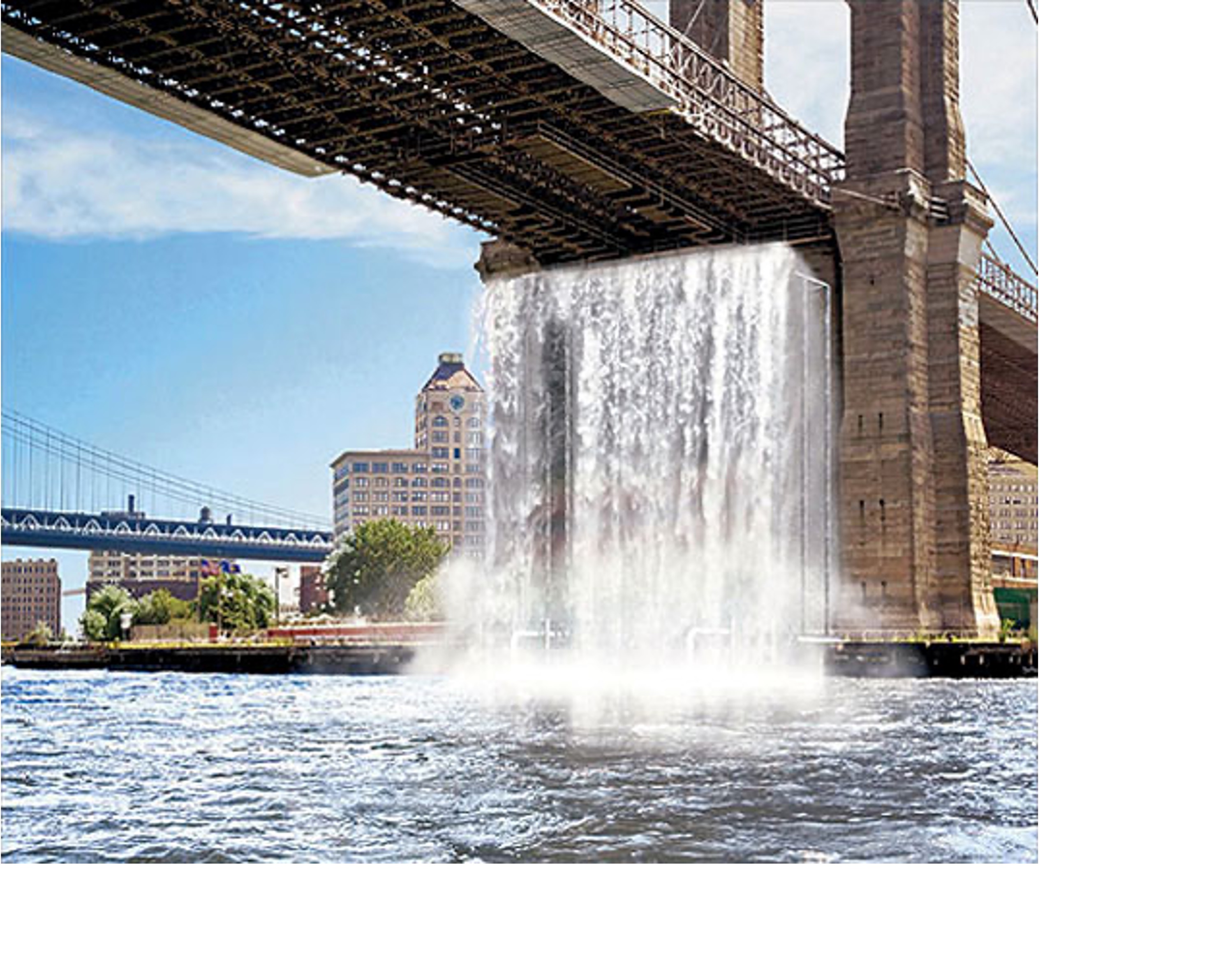 New York Waterfall – Olafur Eliasson (2008)