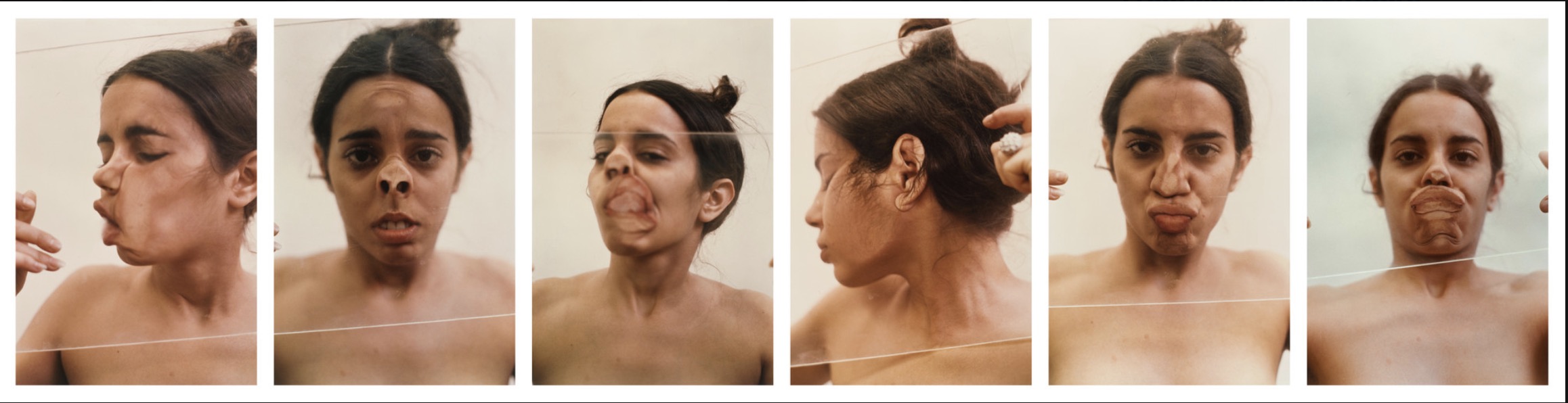 Ana Mendieta (1972): "Untitled (Glass on Body Imprints)"