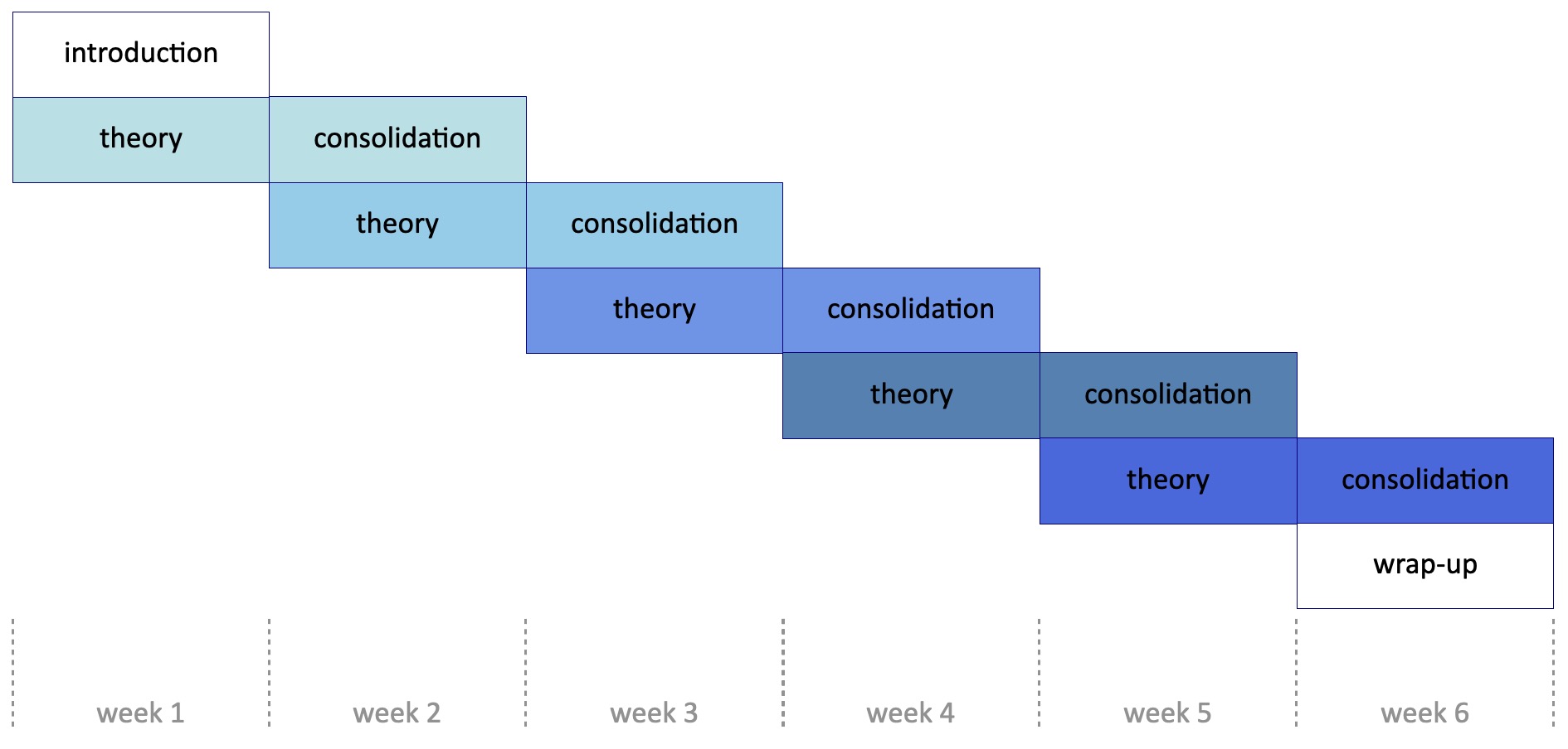 Tile-like organization of the whole module